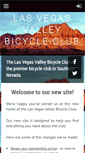Mobile Screenshot of lasvegasbikeclub.org