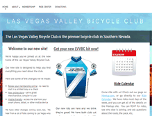 Tablet Screenshot of lasvegasbikeclub.org